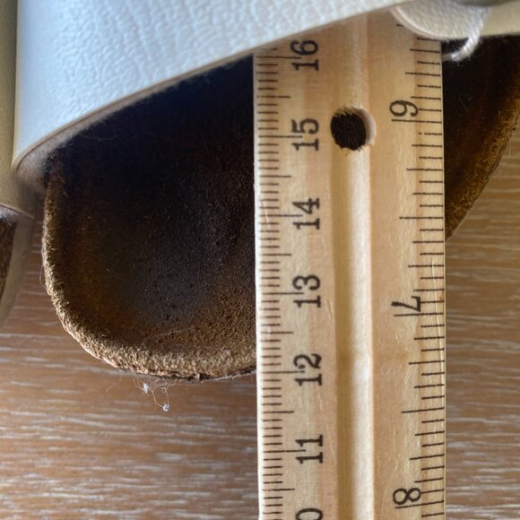 Birkenstock White Roma Child 3-Buckle Adjustable | Size 29 (US 11) - Picture 12 of 13